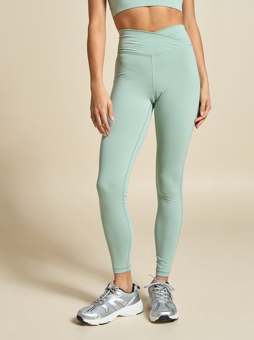 Legging deportivo de cintura cruzada - (ekstract) - Kiabi
