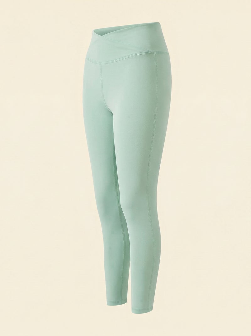 Legging deportivo de cintura cruzada - (ekstract) Verde - Kiabi