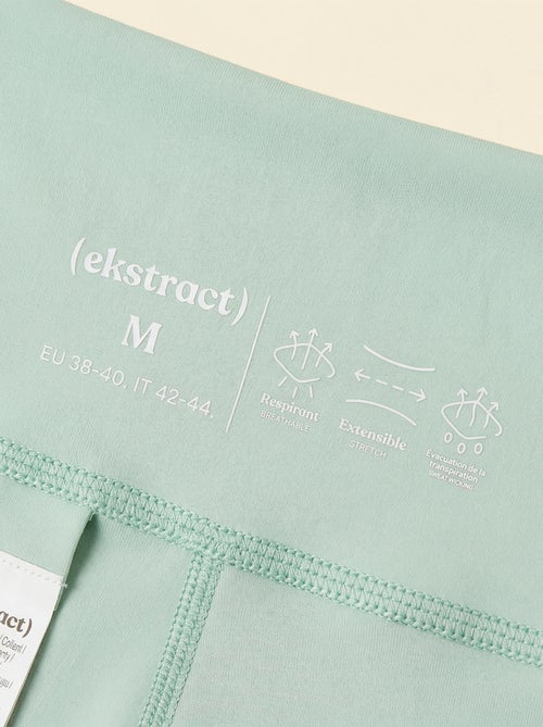 Legging deportivo de cintura cruzada - (ekstract) - Kiabi