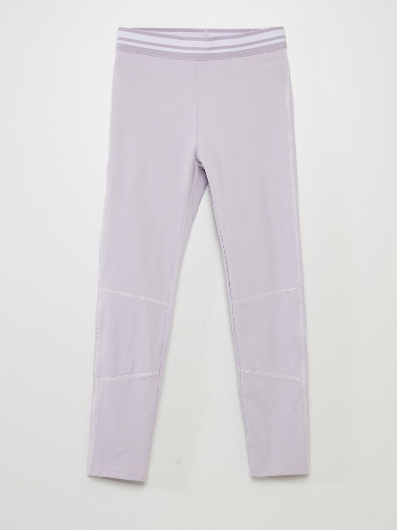 Legging deportivo de microfibra PURPURA - Kiabi