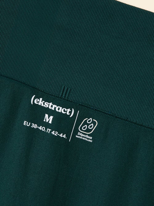 Legging deportivo en canalé sin costuras - (ekstract) - Kiabi