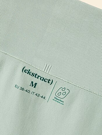 Legging deportivo en canalé sin costuras - (ekstract)