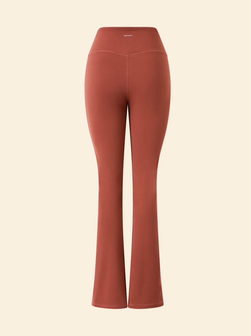 Legging deportivo flare - (ekstract) Marron - Kiabi