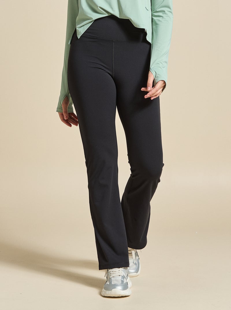 Legging deportivo flare - (ekstract) Negro - Kiabi