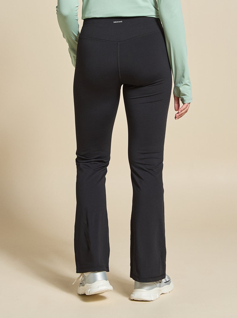 Legging deportivo flare - (ekstract) Negro - Kiabi
