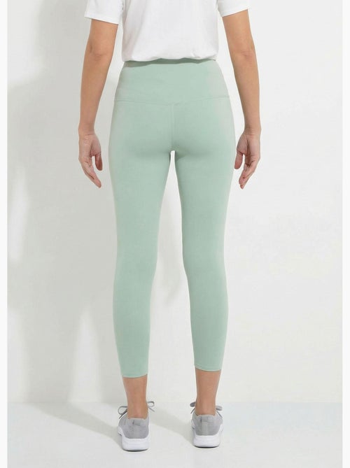 Legging deportivo liso de tiro alto - Afibel - Kiabi Legging deportivo liso de tiro alto - Afibel - Kiabi