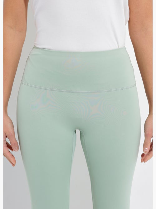 Legging deportivo liso de tiro alto - Afibel - Kiabi Legging deportivo liso de tiro alto - Afibel - Kiabi