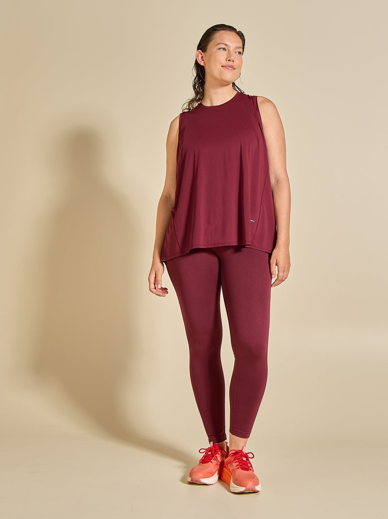 Legging deportivo moldeador - (ekstract) Burdeos - Kiabi
