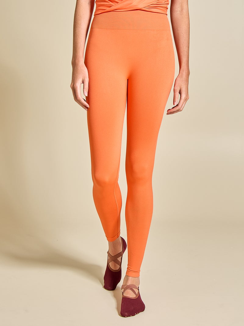 Legging deportivo moldeador - (ekstract) Naranja - Kiabi