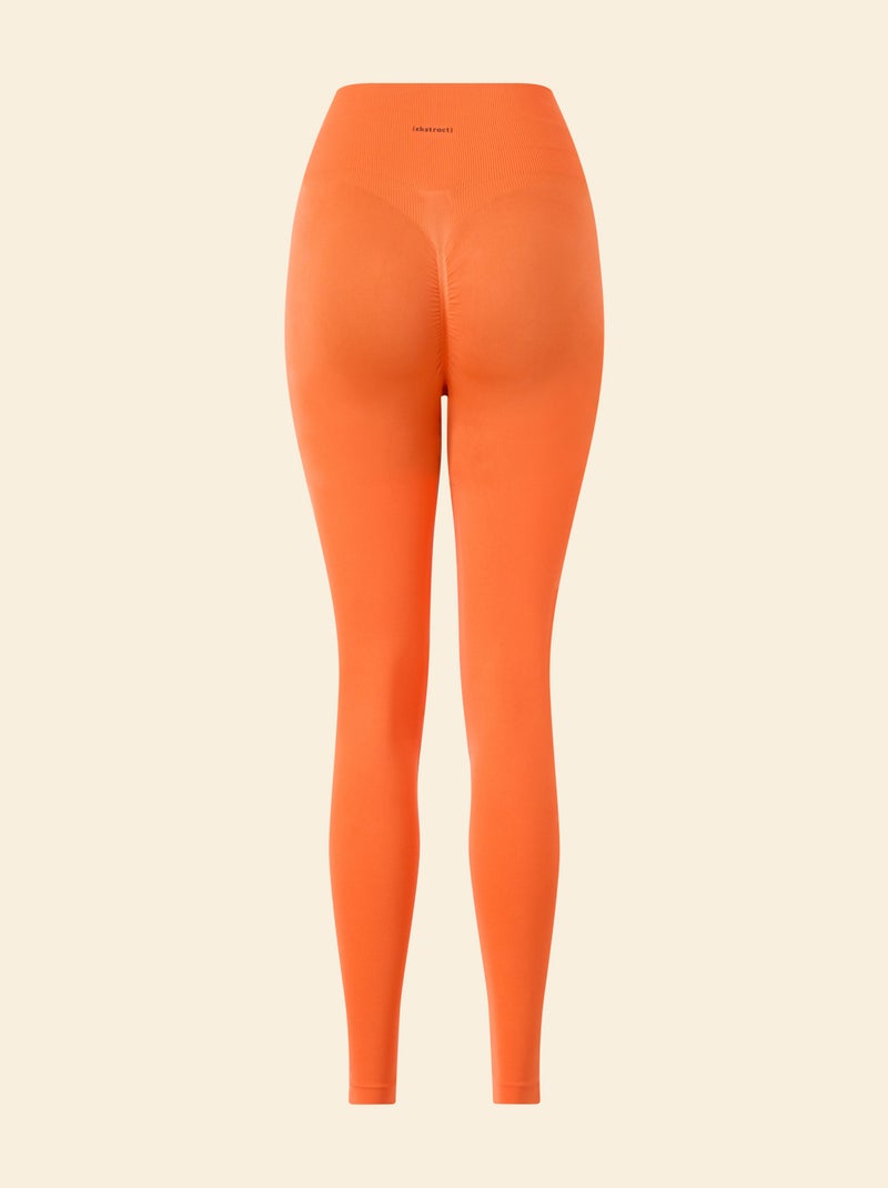 Legging deportivo moldeador - (ekstract) Naranja - Kiabi
