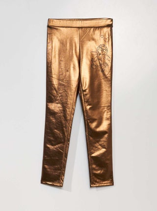 Legging efecto cobre