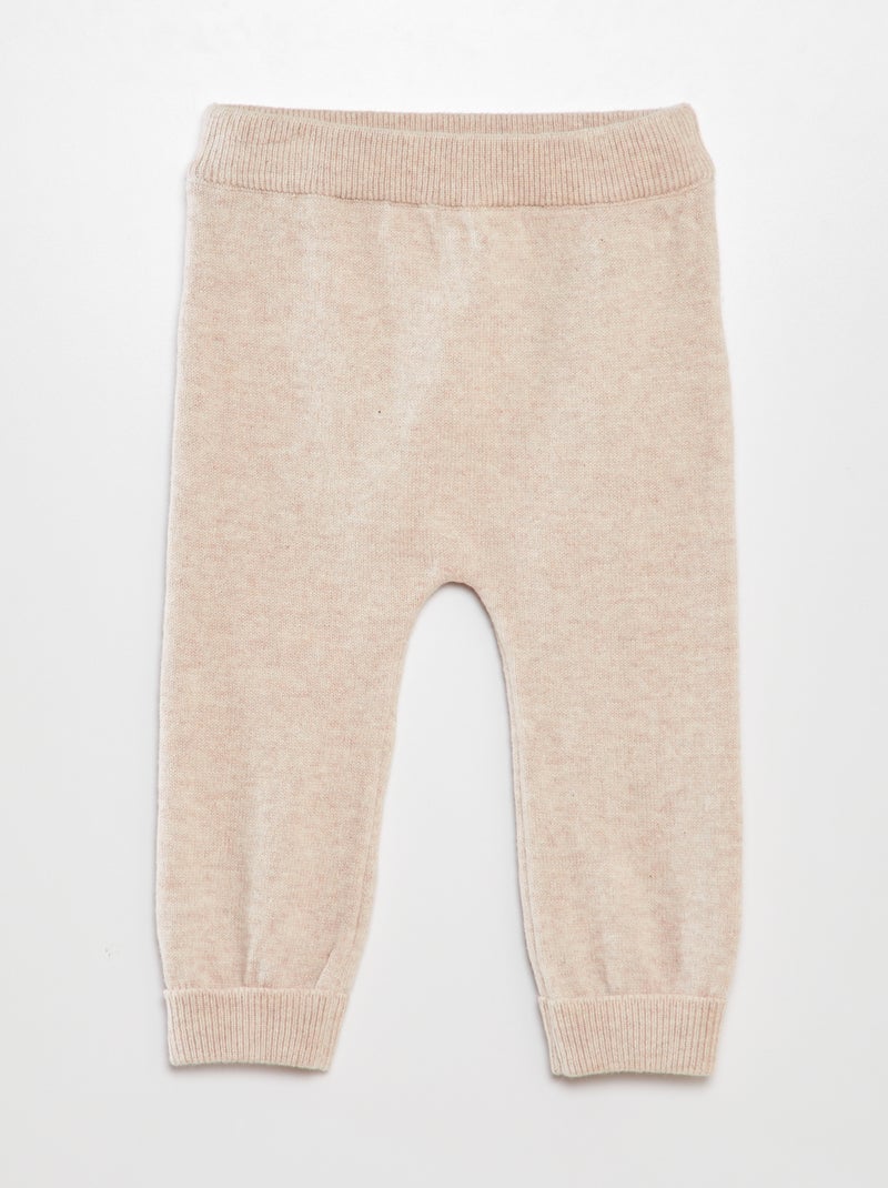 Legging elástico BEIGE - Kiabi