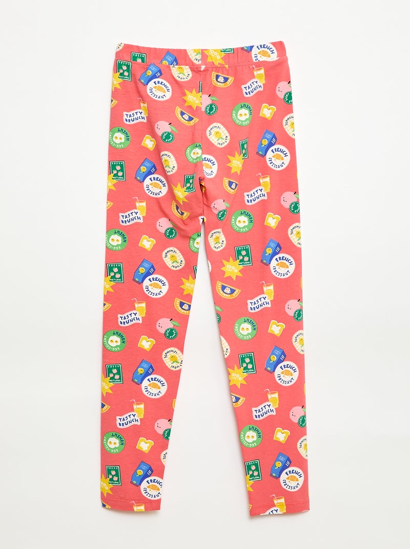 Legging estampado - Edición Gráfica Rojo - Kiabi