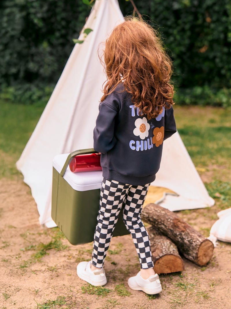 Legging estampado - Grafik Edition Gris - Kiabi