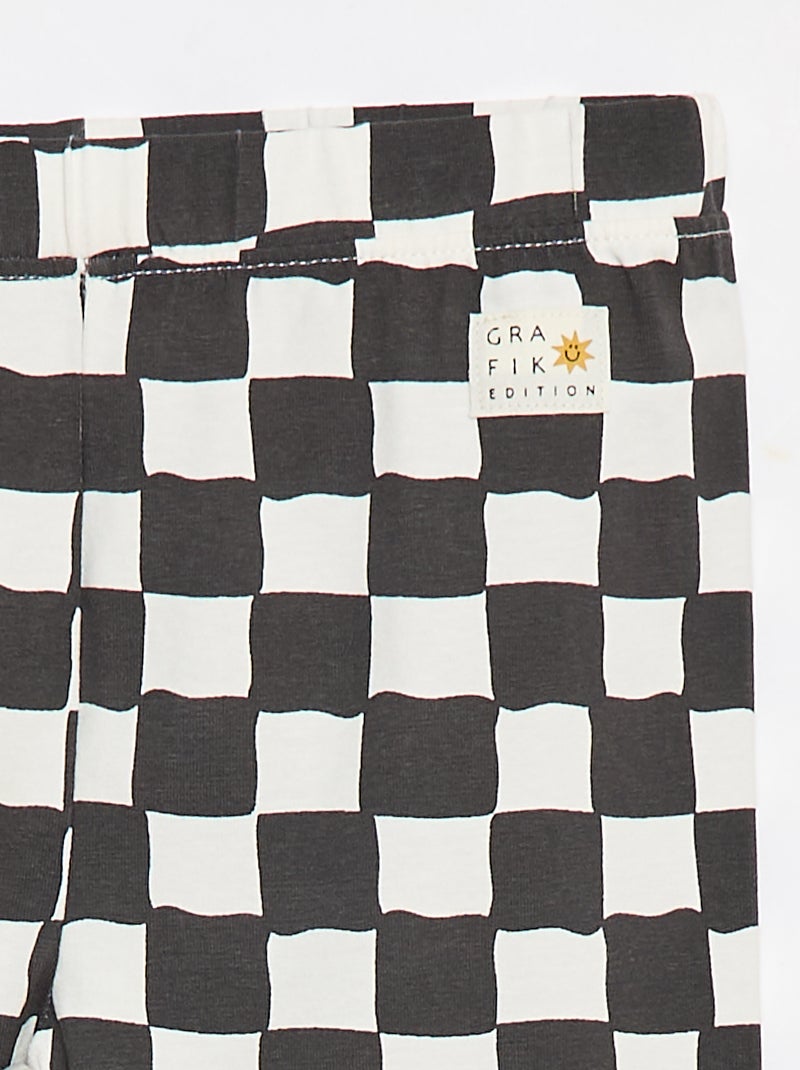 Legging estampado - Grafik Edition Gris - Kiabi