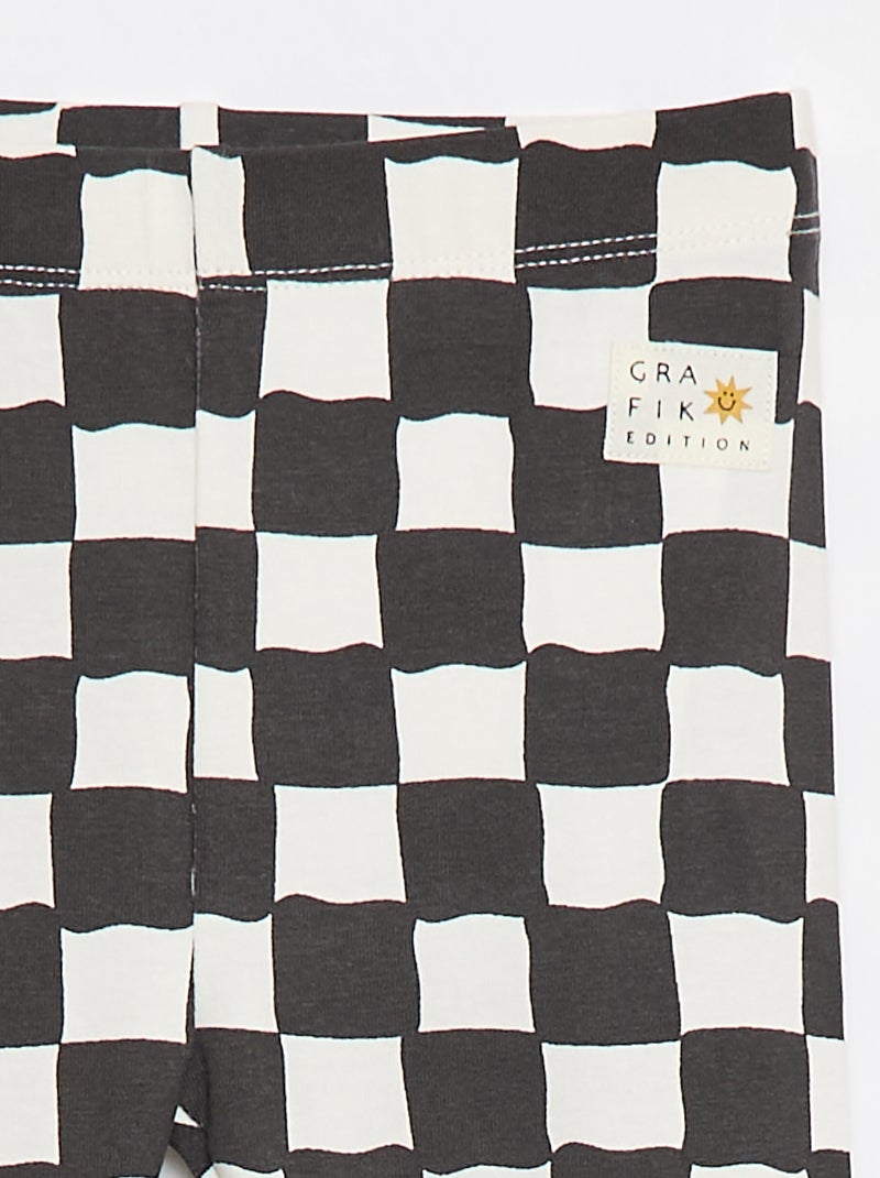 Legging estampado - Grafik Edition Gris - Kiabi