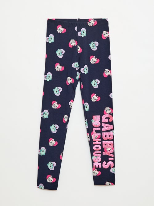 Legging estampado de algodón 'La casa de Gabby' - Kiabi