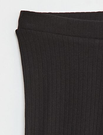 Legging estampado de canalé