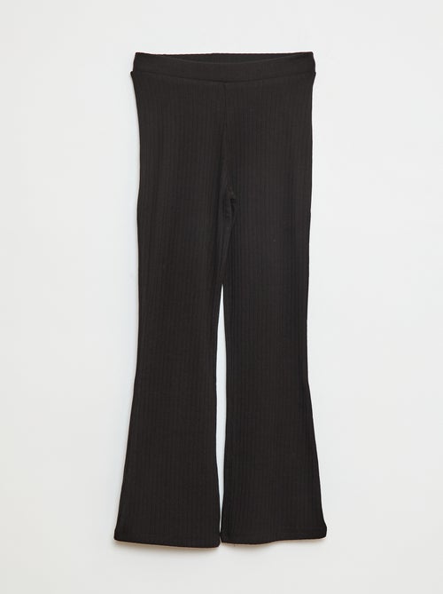 Legging estampado de canalé - Kiabi