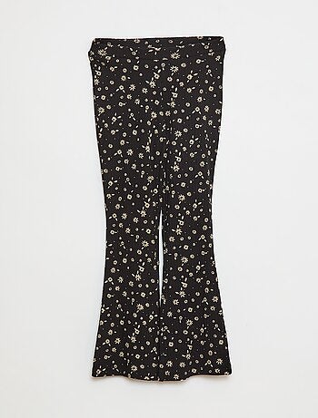 Legging estampado de canalé