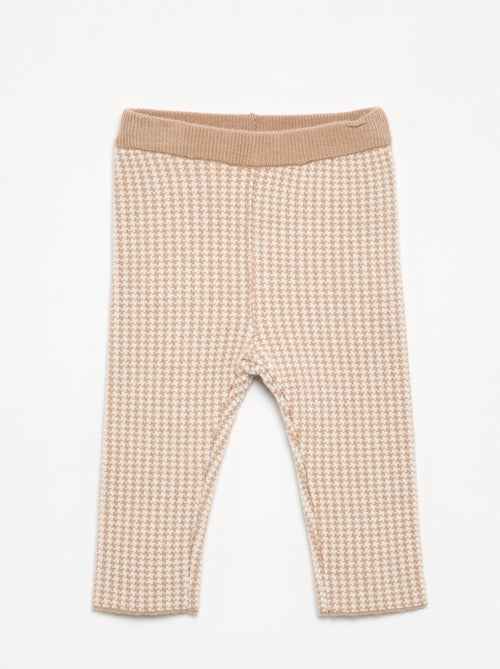Legging estampado de punto compacto - Kiabi