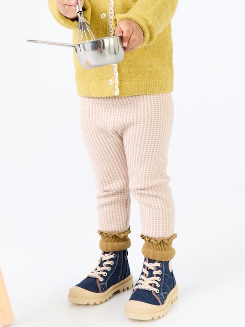 Legging estampado de punto compacto - Kiabi