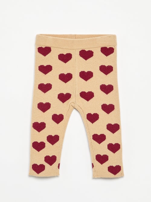 Legging estampado de punto compacto - Kiabi