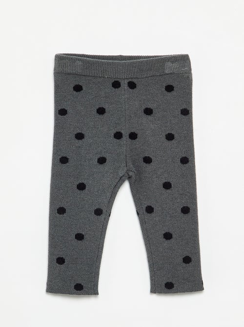 Legging estampado de punto compacto - Kiabi