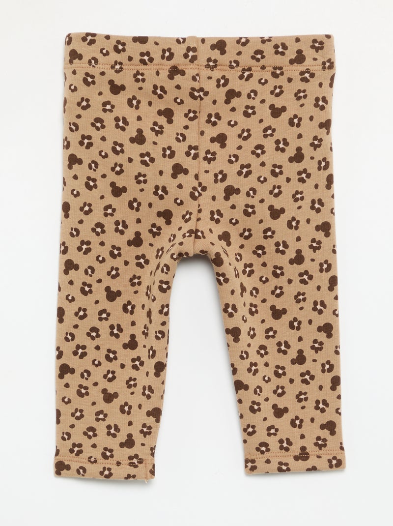 Legging estampado \'Disney\' Marron - Kiabi