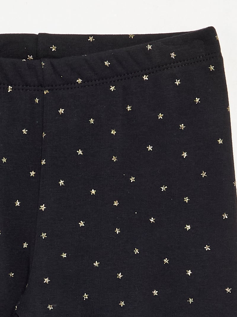 Legging estampado Negro - Kiabi