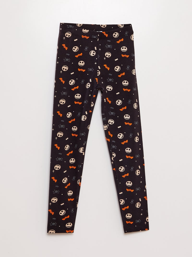 Legging estampado 'Pesadilla Antes de Navidad' - Halloween NEGRO - Kiabi