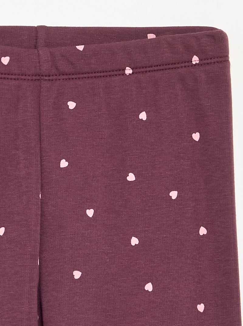 Legging estampado Rosa - Kiabi