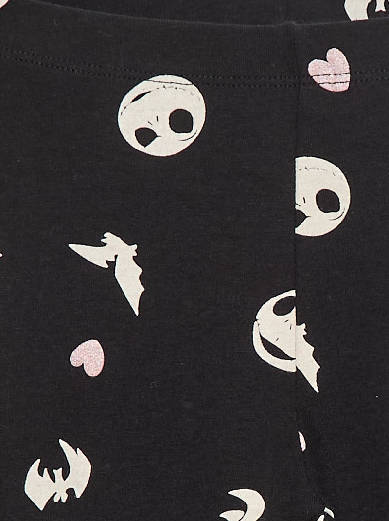 Legging estampado 'Tim Burton' Negro - Kiabi