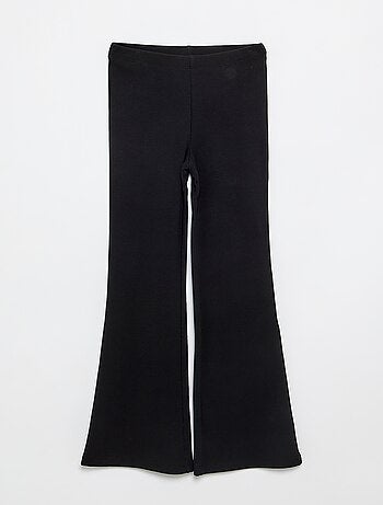 Legging flare de canalé