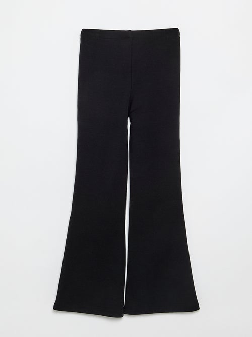 Legging flare de canalé - Kiabi
