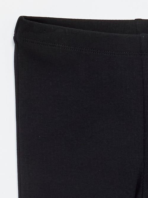 Legging flare de canalé - Kiabi