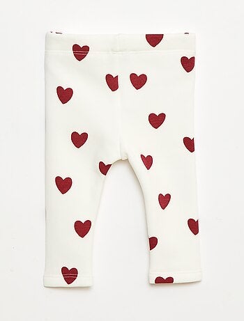 Legging forrado en felpa con lazo