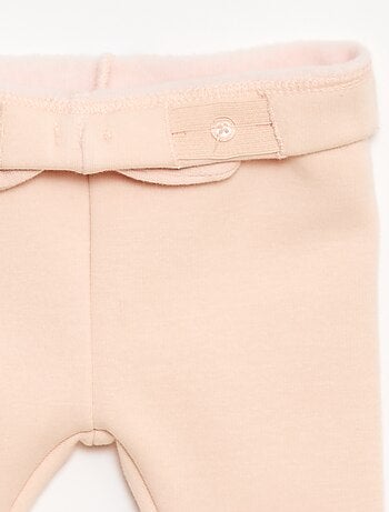 Legging forrado en felpa con lazo