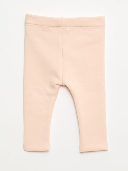 Legging forrado en felpa con lazo - Kiabi