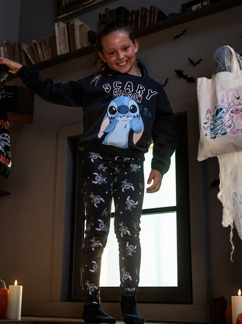 Legging 'Halloween' 'Disney' 'Stitch' - Kiabi