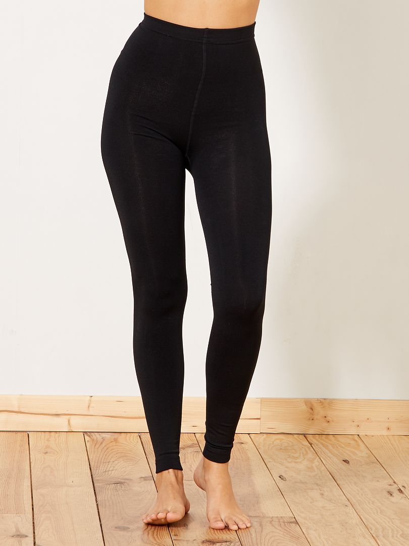 Legging forro polar - Negro - Kiabi - 8.00€