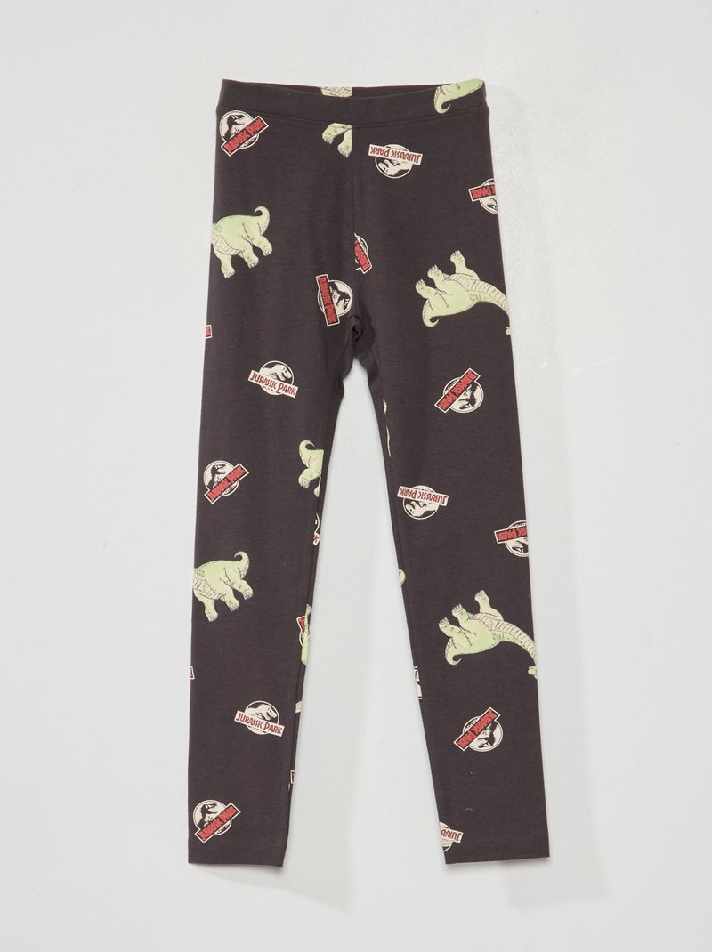 Legging 'Jurassic Park' Negro - Kiabi