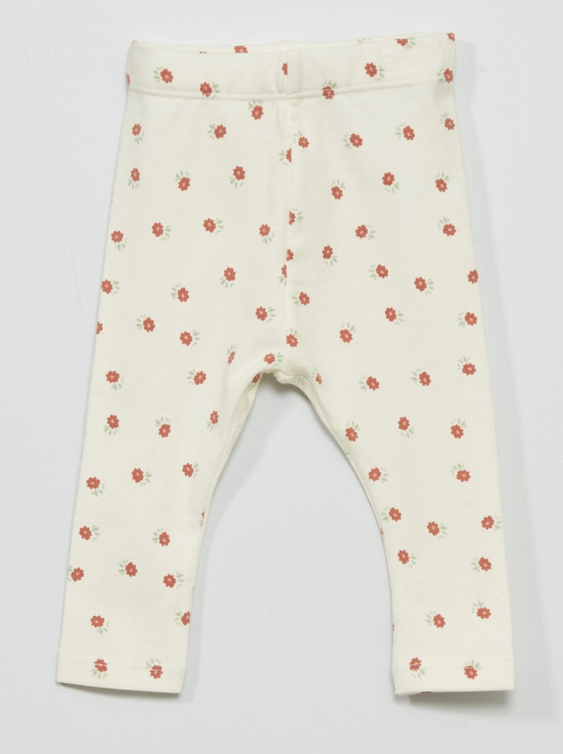 Legging largo BLANCO - Kiabi