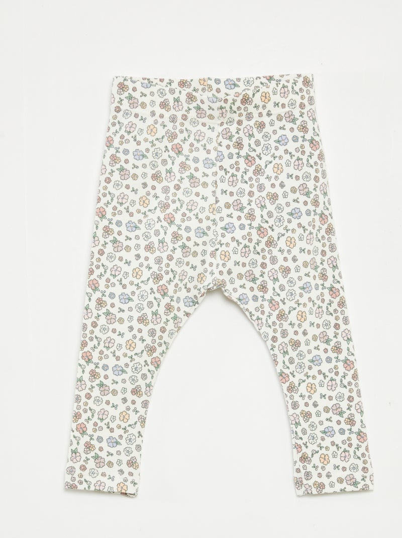 Legging largo Blanco - Kiabi