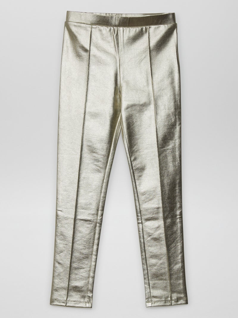 Legging largo brillante AMARILLO - Kiabi
