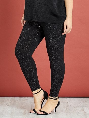 Legging largo con brillos - Kiabi