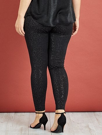 Legging largo con brillos - Kiabi