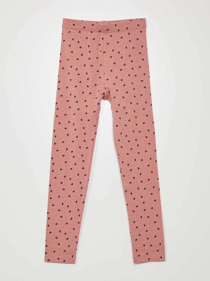 Legging largo con motivo ROSA - Kiabi