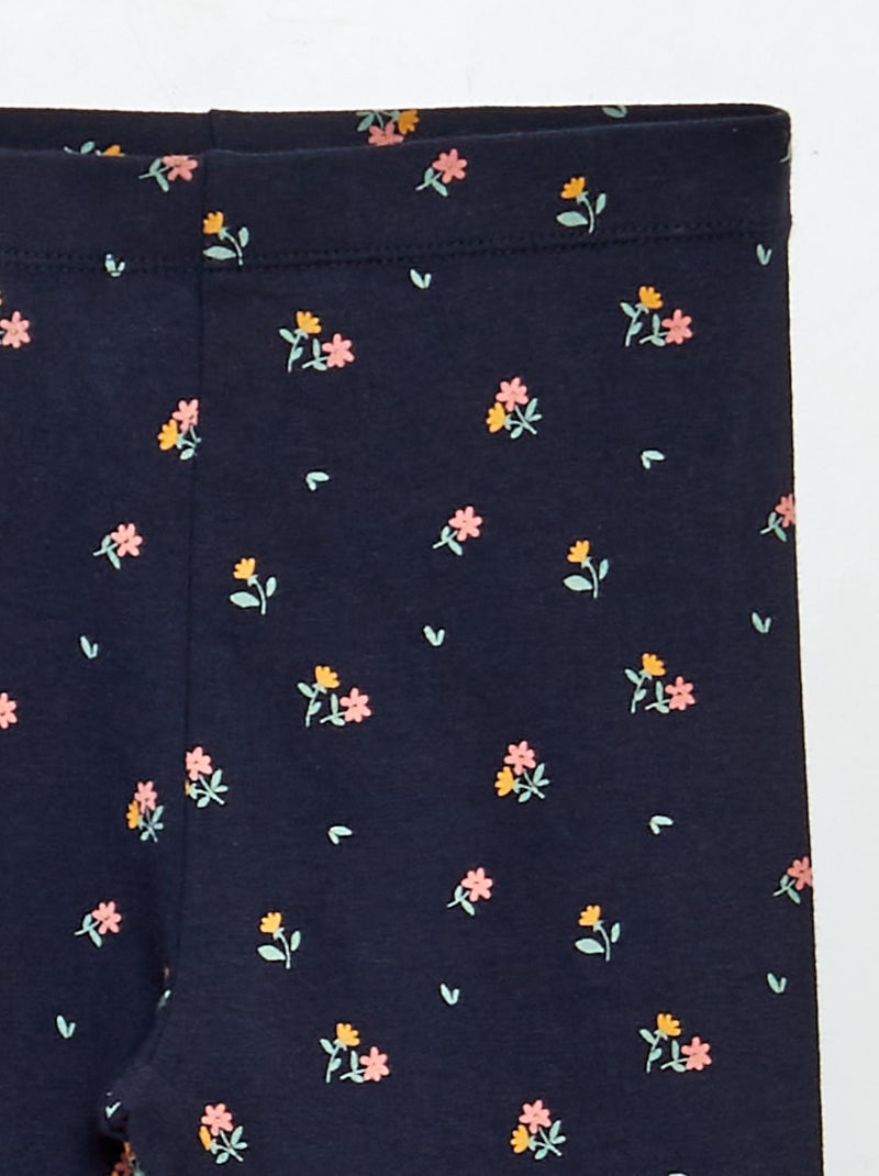 Legging largo de punto AZUL - Kiabi