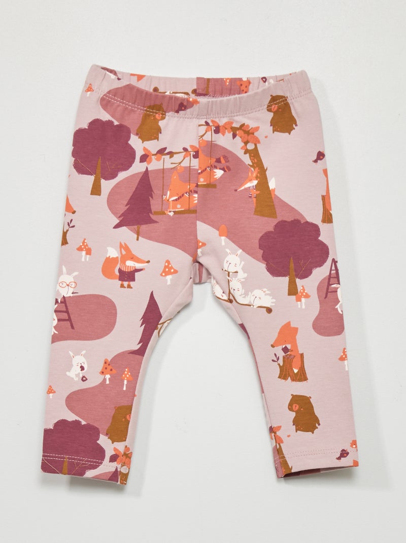 Legging largo de punto ROSA - Kiabi